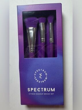 Spectrum 3-Pc Makeup Brush Set B32 A76 A75 Vegan Cruelty-Free
